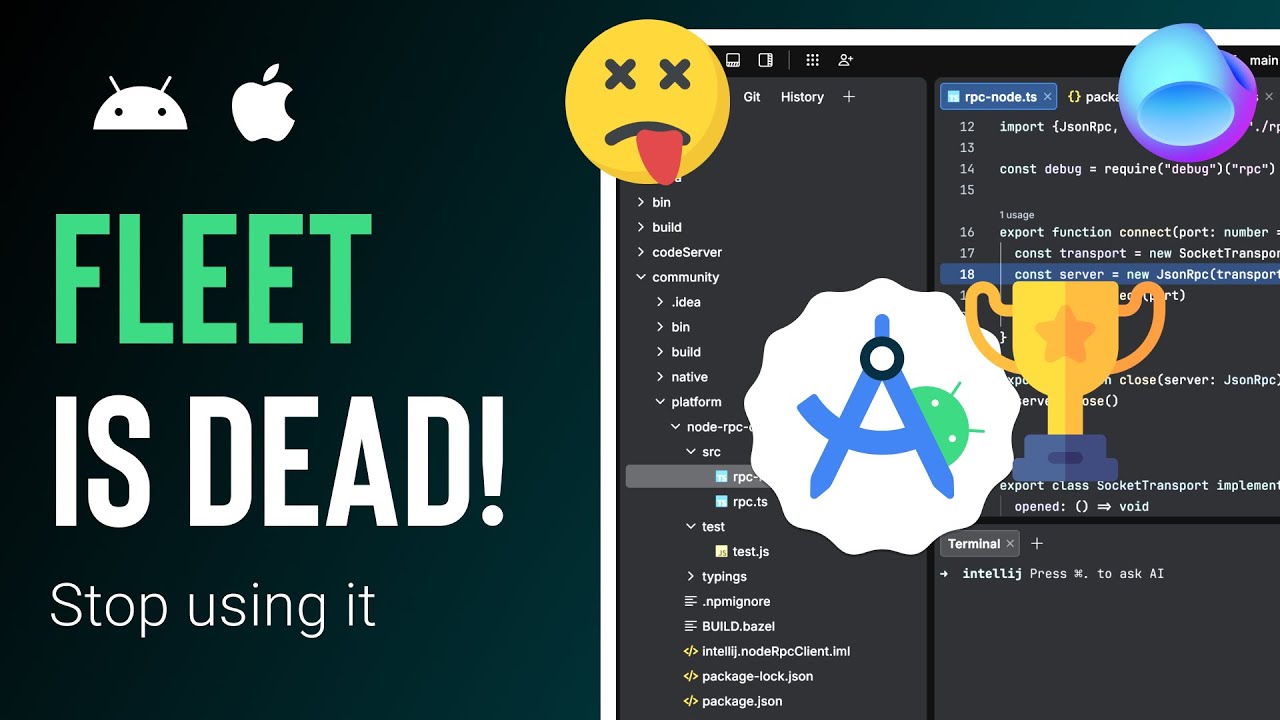Community has spoken! Android Studio is the Winner π