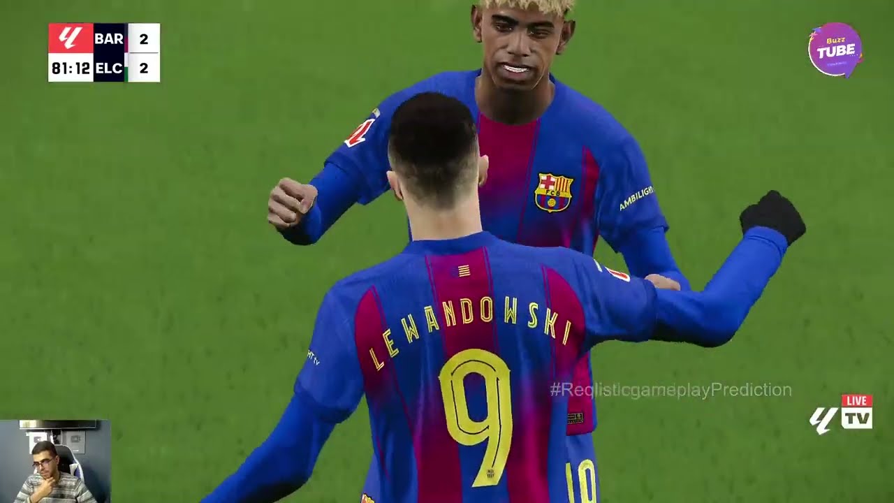 🔥 شاهد بث مباشر مباراة برشلونة ضد إلتشي | الدوري الإسباني 2025