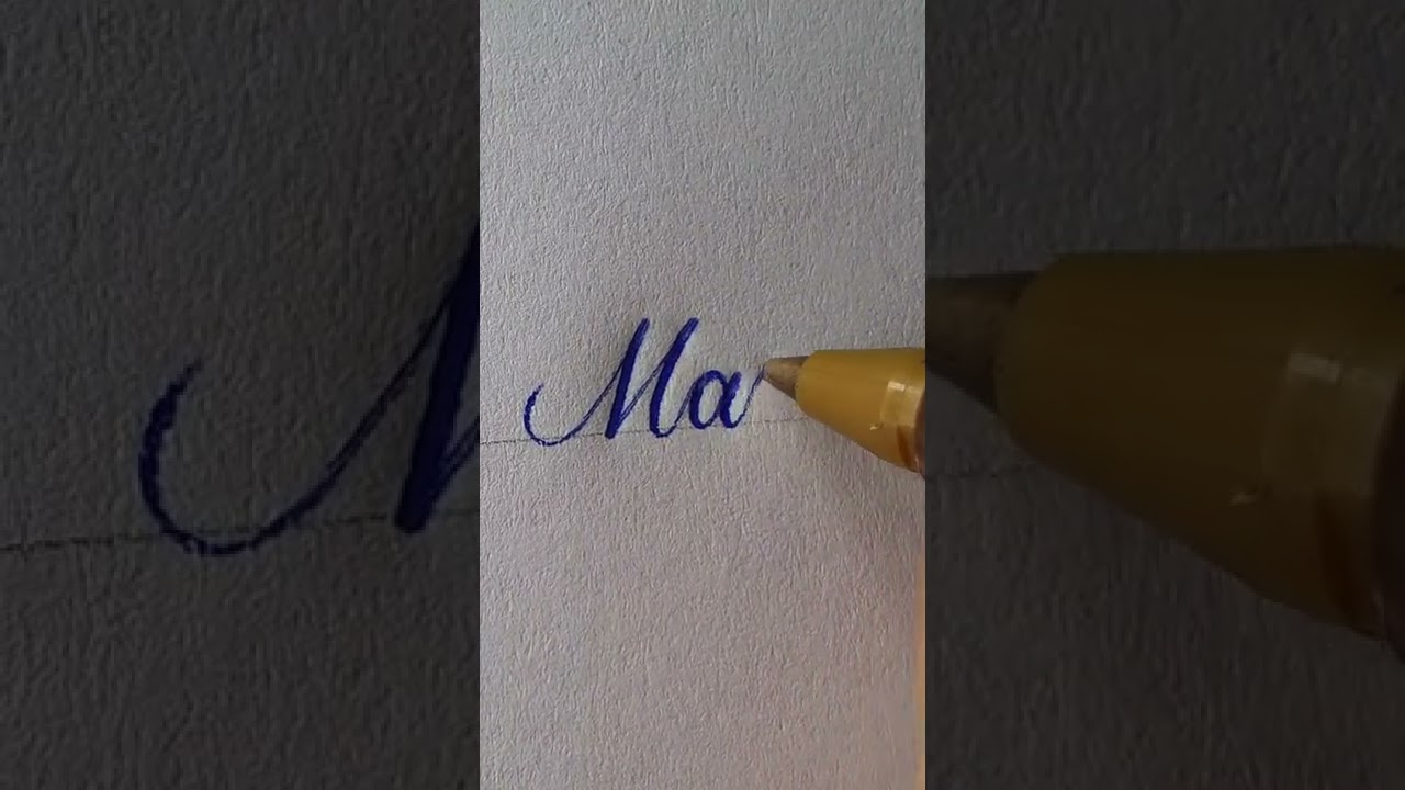 Maria - A Calligraphy Journey