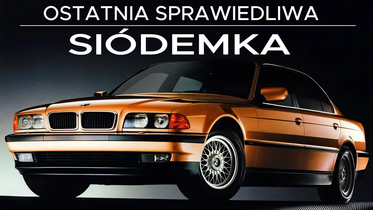 Najlepsze Samochody Lat 90. - BMW 7 E38 🚗