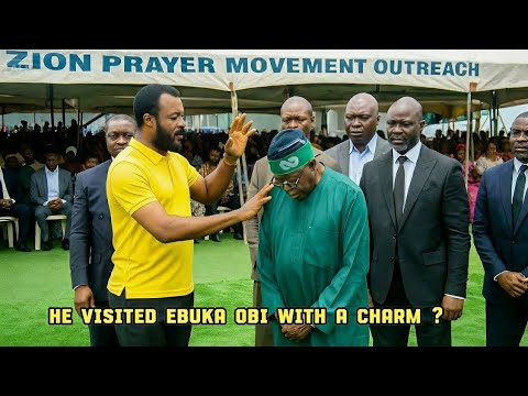 Tinubu Kneels to Ask for Prayer from Evang. Ebuka 🙏