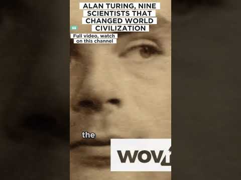 ALAN TURING I THE NINE SCIENTISTS WHO CHANGED THE WORLD #shorts #yotubeshorts