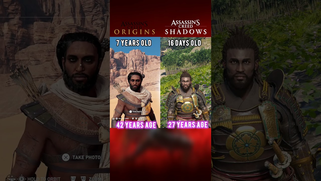 Assassin's Creed Shadows vs Origin: Yasuke & Bayek ⚔️