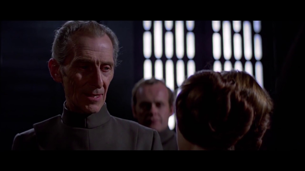 Tarkin Destroys Alderaan in Star Wars IV 🚀