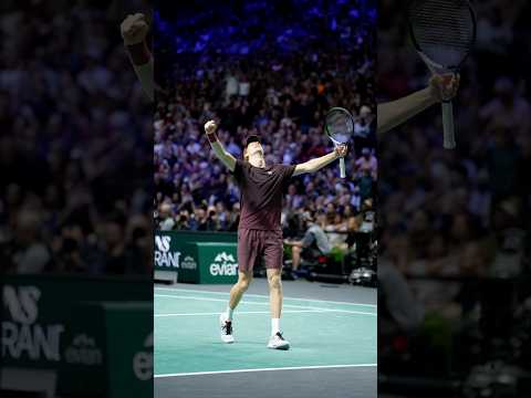 JANNIK SINNER IS THE ROLEX PARIS MASTERS CHAMPION 🇮🇹🏆