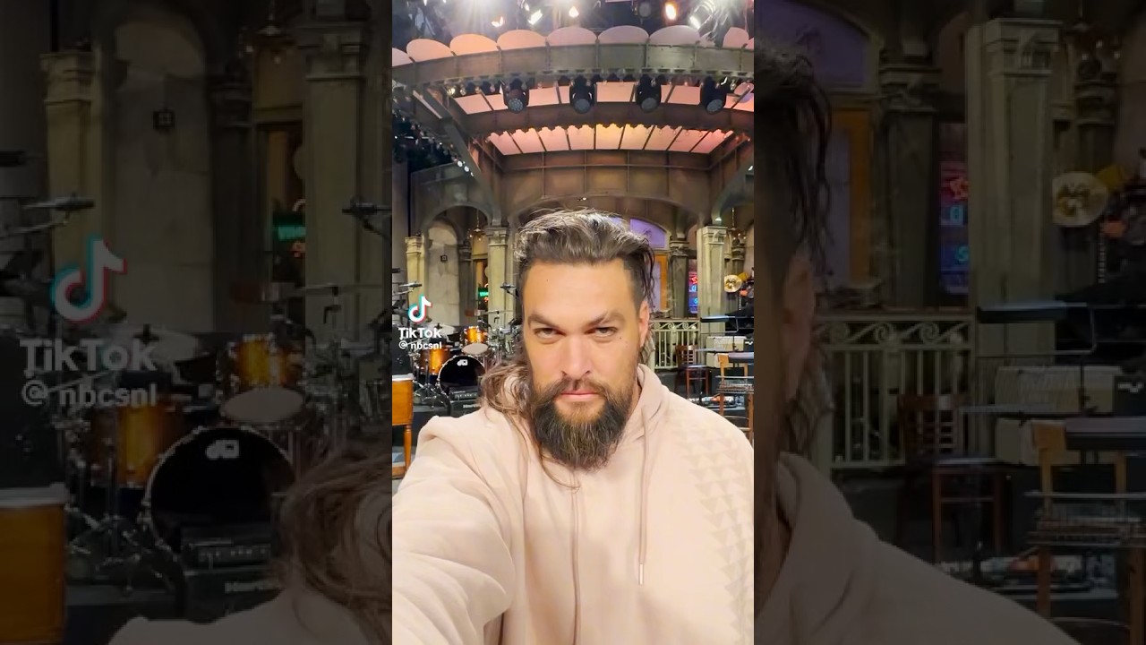 Jason Momoa's Hilarious Behind-the-Scenes SNL Moments 🎬