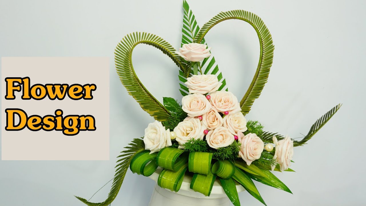 Stunning Rose Flower Arrangement & Design 🌹