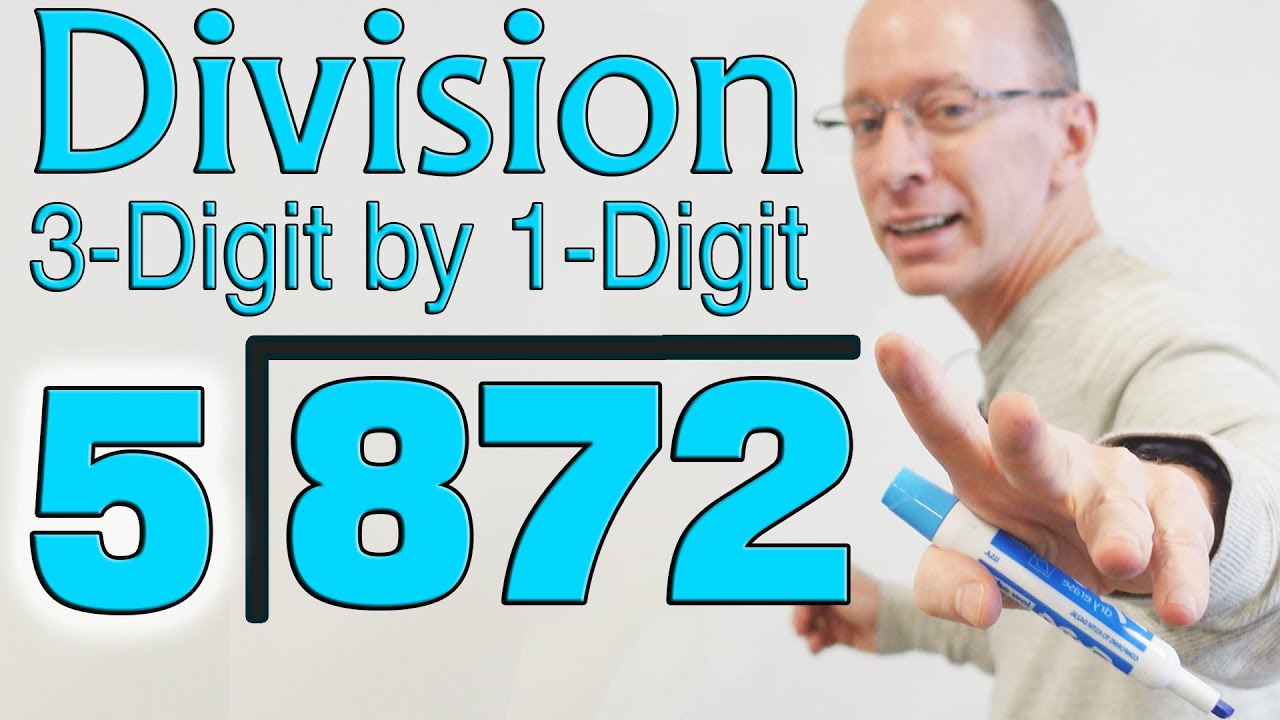 Dividing 3-Digit Numbers by 1-Digit | Long Division
