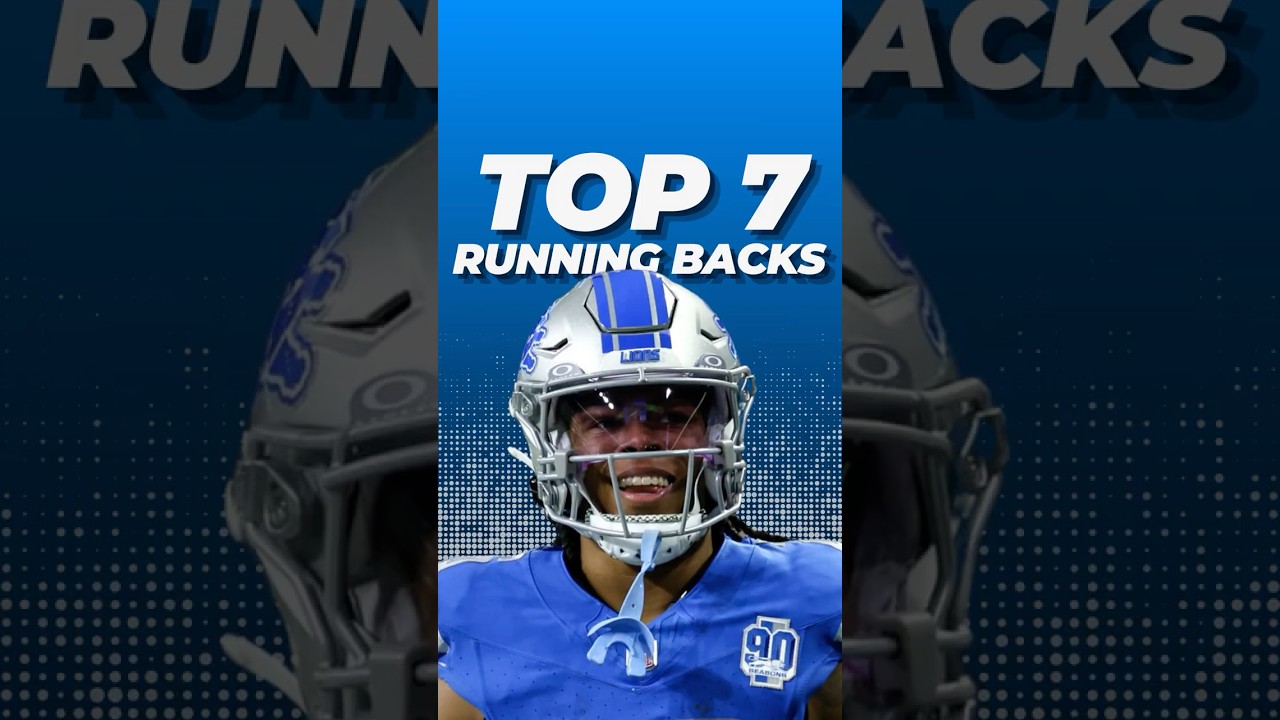 Top 7 RBs for 2025 Fantasy Football 🏈