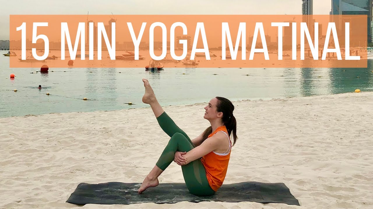Yoga du matin 15 minutes | Réveillez le corps entier pour une plus belle journée ! 🌞