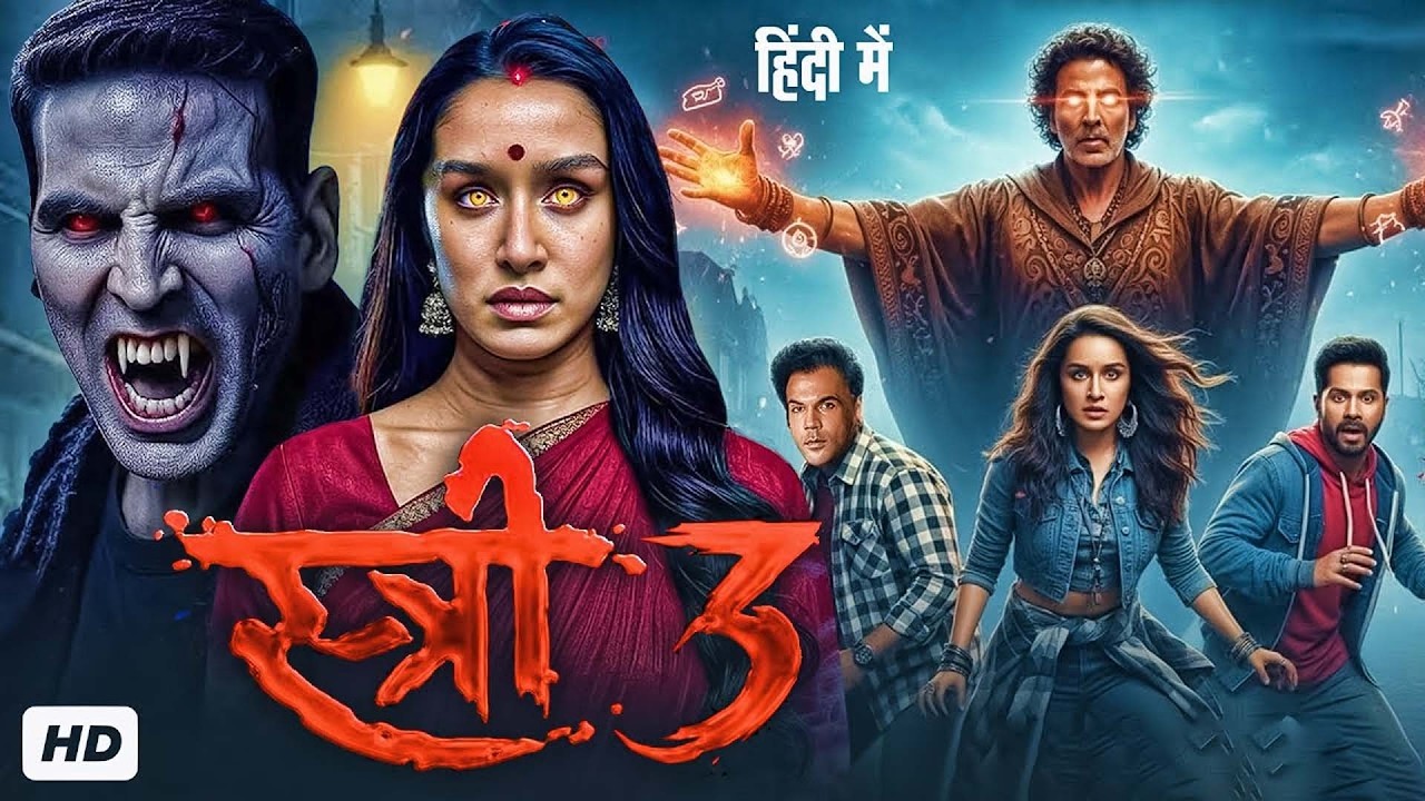 STREE 3 Full Horror Movie | Akshay Kumar & Shraddha Kapoor | Latest Bollywood Full Hindi Movie 2026
