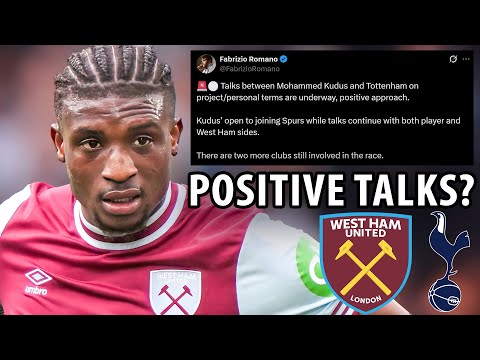 Positive Kudus Talks Underaway between West Ham & Tottenahm