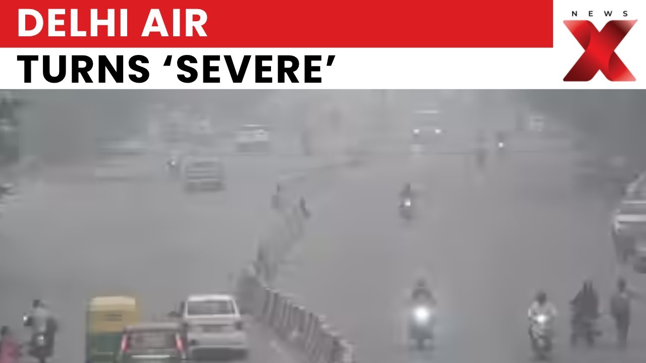 Delhi Faces 'Severe' Air Pollution as AQI Surges Past 400 🌫️