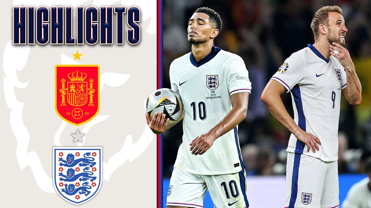 Late Heartbreak for England in UEFA Euros 2024 🇪🇸