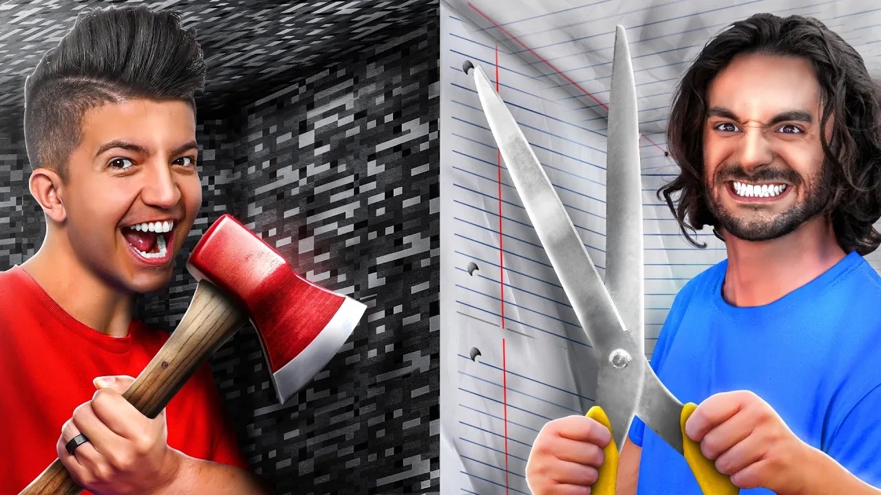 100 Layers of Paper vs Rock: Which Is Stronger? 🪨