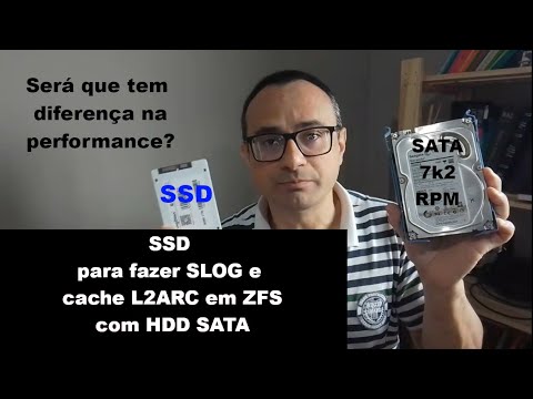 Proxmox VE com ZFS em HDD SATA 7.2k e SSDs ⚡