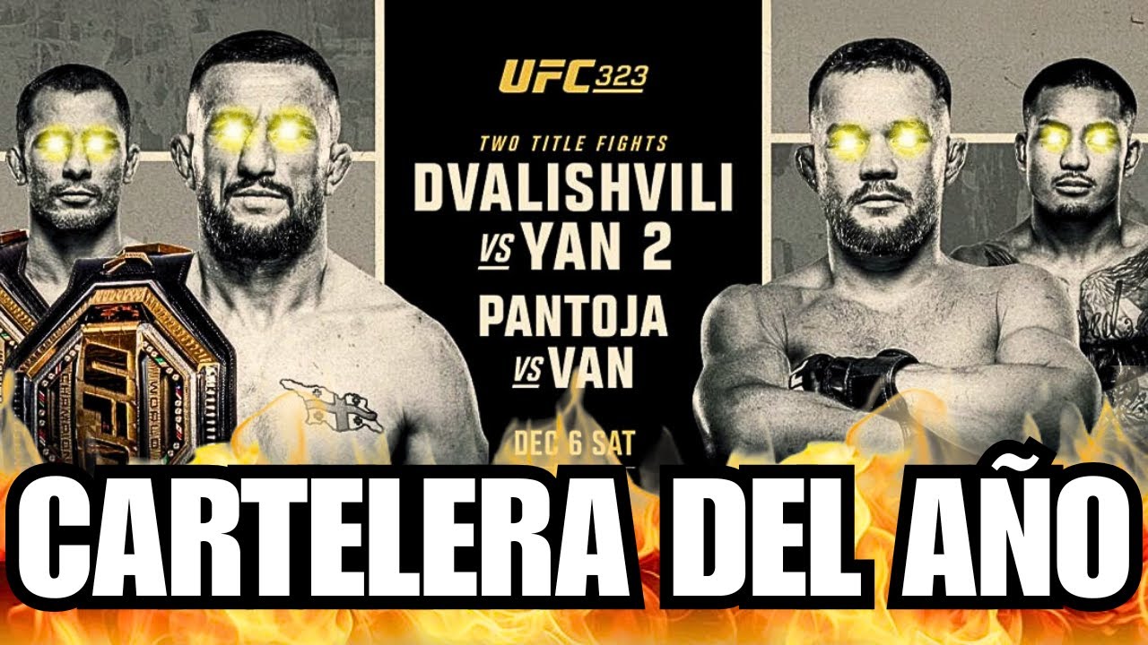 🔥 UFC 323: La Mejor Cartelera del Año 🔥