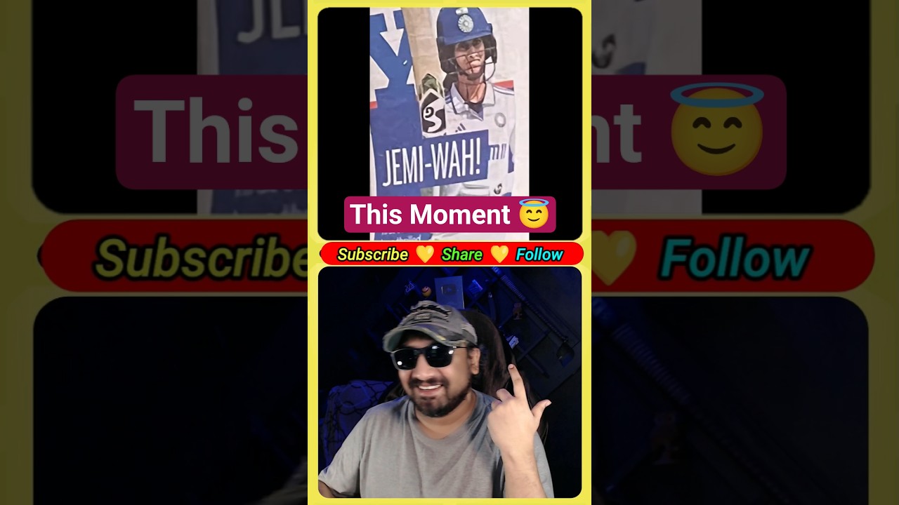 Jemimah Rodrigues's Epic Moment! 🏏 | ICC World Cup Reaction #shorts