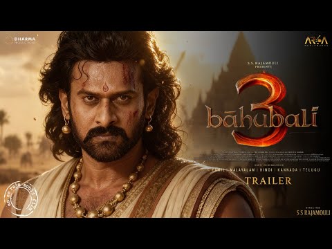 Baahubali 3 - The Epic | Motion Trailer | Prabhas | Anushka Sh. | Tamanna B. | S.S. Rajamouli | Ai