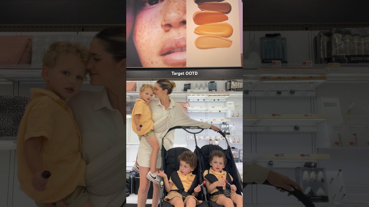 Target Run with My Twins 🛍️