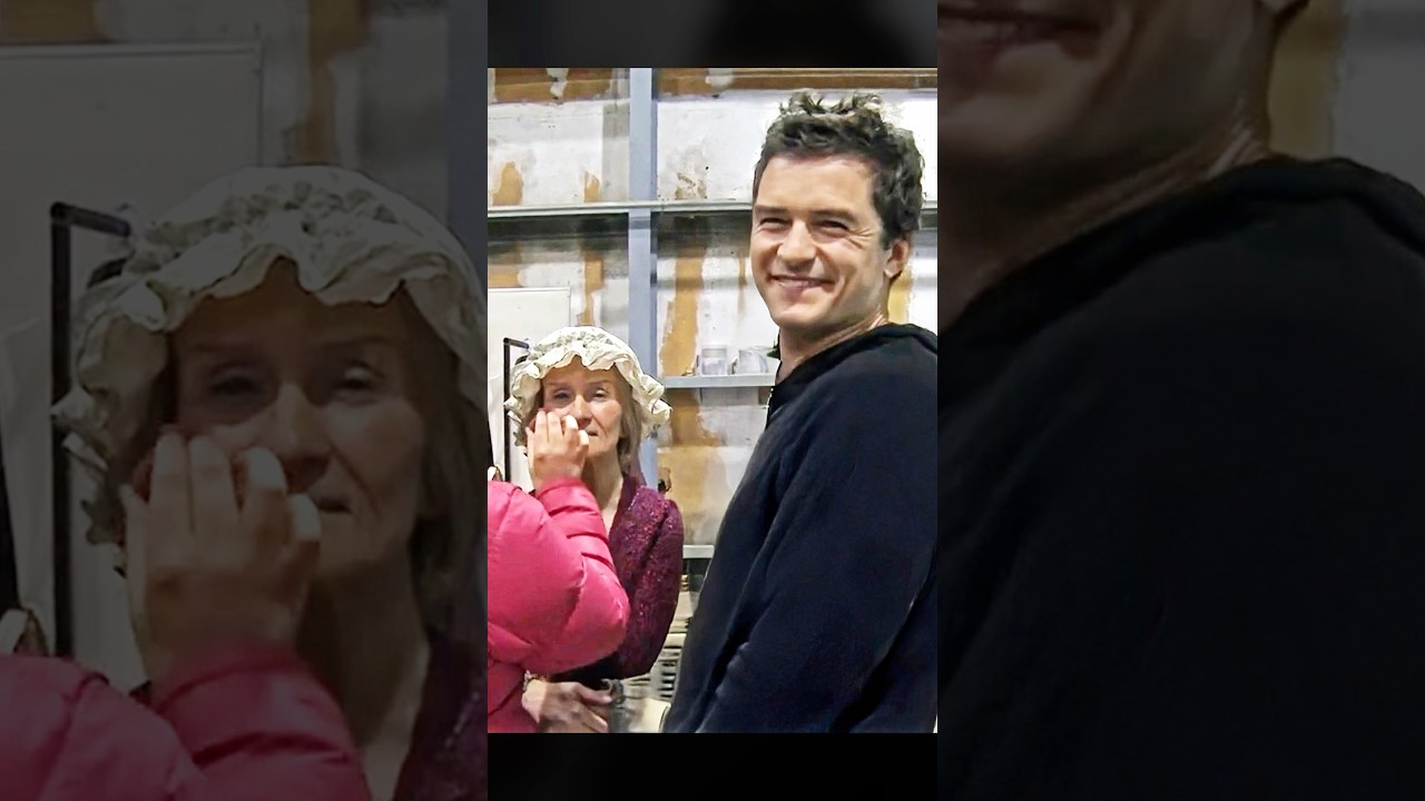 Orlando Bloom’s Mom Surprises in The Hobbit 🌊