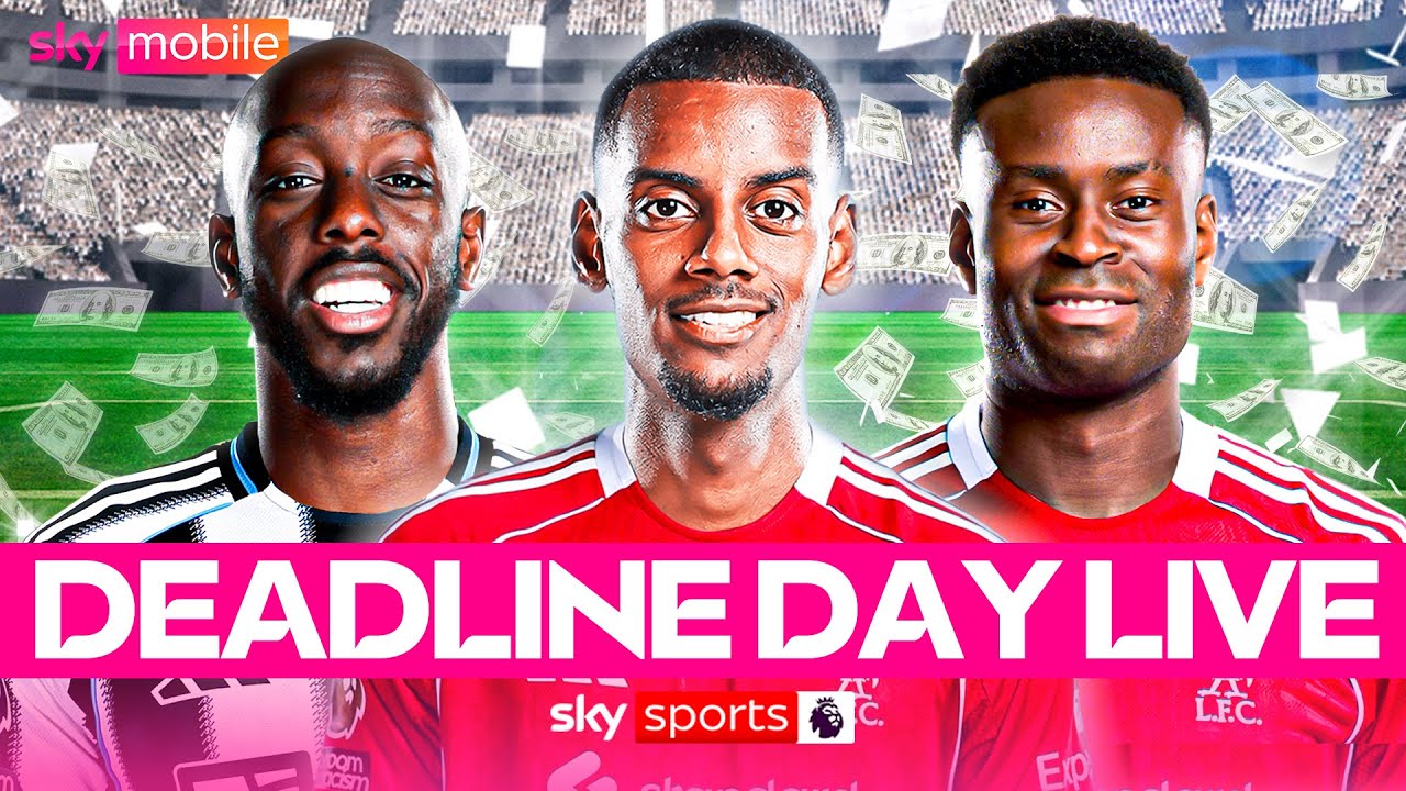 Deadline Day Transfer Updates: Guehi, Isak, Wissa & More! ⚽ | Sky Mobile Transfer Show