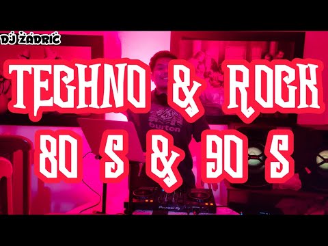 MIX TECHNO CLASICO VS ROCK EN ESPAÑOL (EXITOS BAILABLES 80s' 90s') DJ ZADRIC