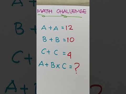 You FAILED Basic Math! Take This 60-Second Math Challenge Now