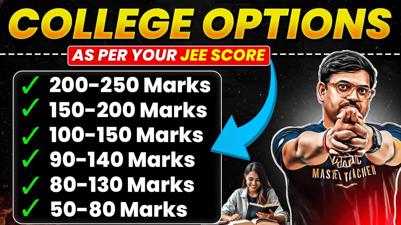 Top College Options Based on JEE Main Scores | JEE 2026