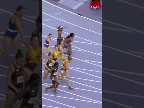 Team USA dominated the women's 4X100m relay at #Paris2024. 🇺🇸