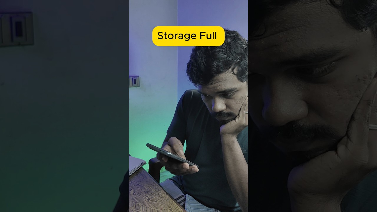 Phone Storage Full Problem 🥹 | AIT TAMIL #shorts #3
