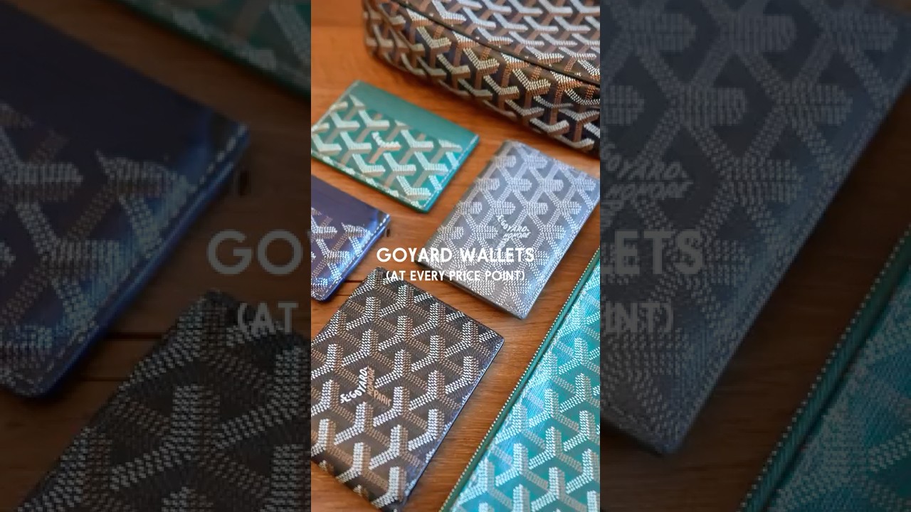 Are Goyard Wallets Worth It? 💼