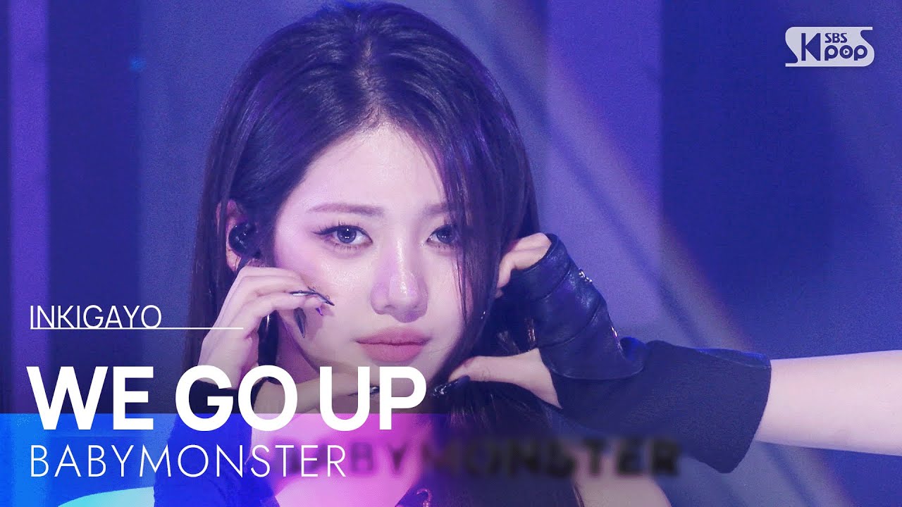 BABYMONSTER's 'WE GO UP' Performance on SBS Inkigayo 🌟 | Vote Now via LiNC App!