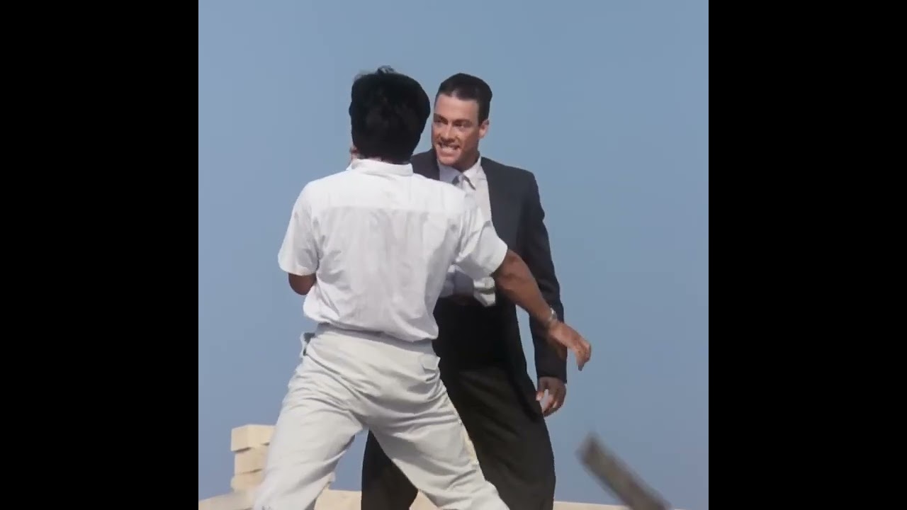 Epic Black Eagle Fight Scene: Van Damme vs. Sho Kusugi 🥋 #Shorts