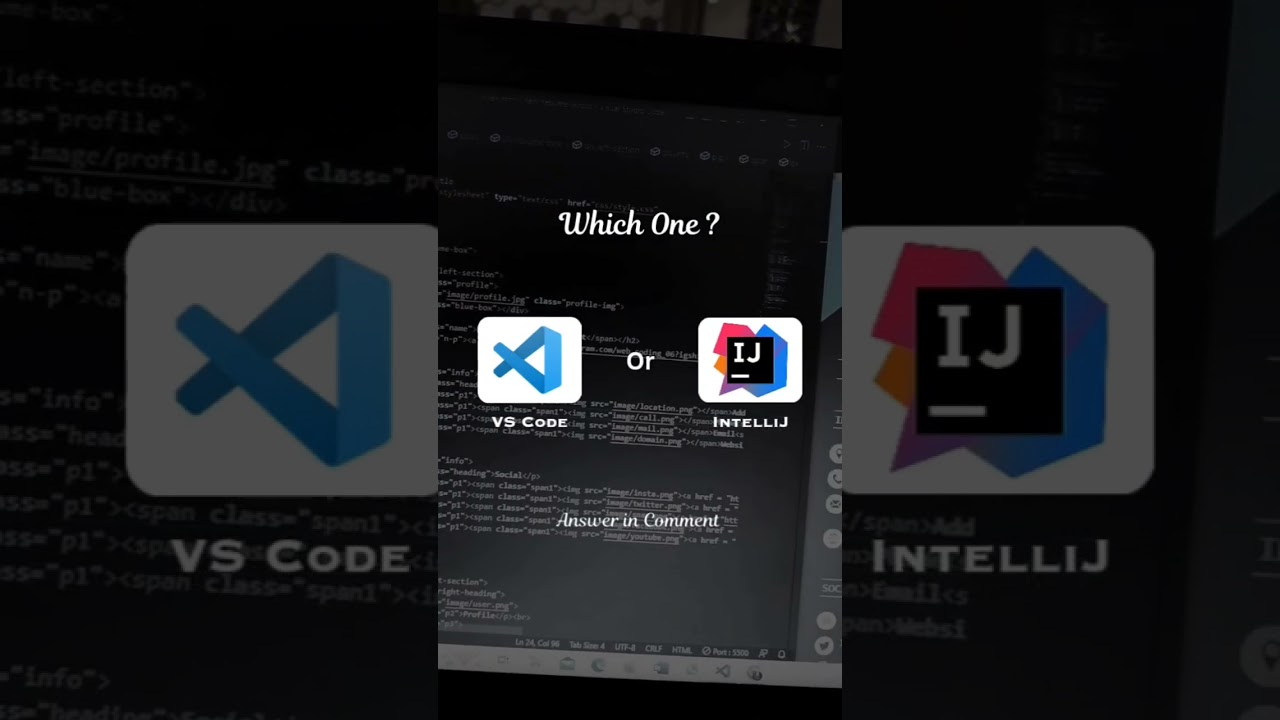 Best Coding Software: VSCode vs IntelliJ β€οΈ
