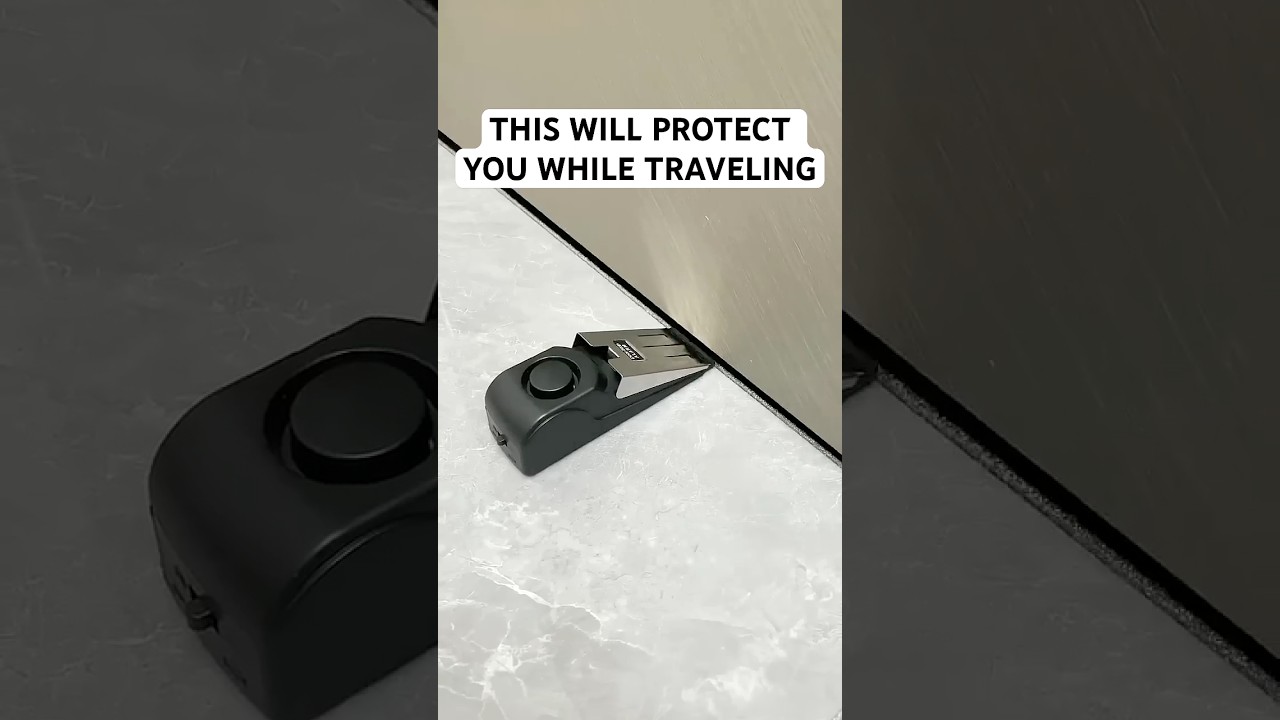 Top Wireless Alarm Door Stopper for Home & Travel 🛡️