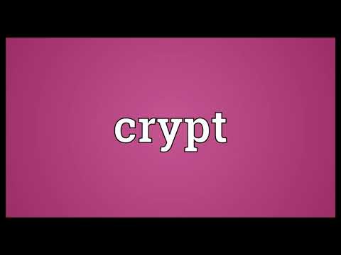Crypt Meaning