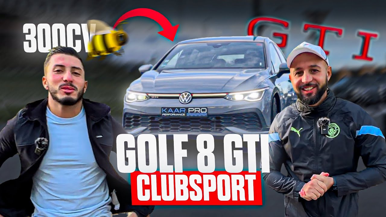 Découvrez la Puissance de la Golf 8 GTI Clubsport 300CV 🐝