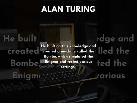 How Alan Turing solved the enigma machine 🤯 #shorts #60secondhistories