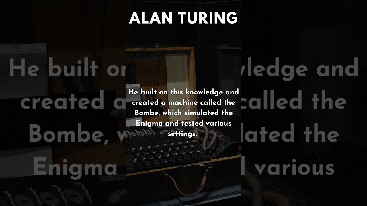 How Alan Turing Cracked the Enigma Code in Just 60 Seconds 🤯