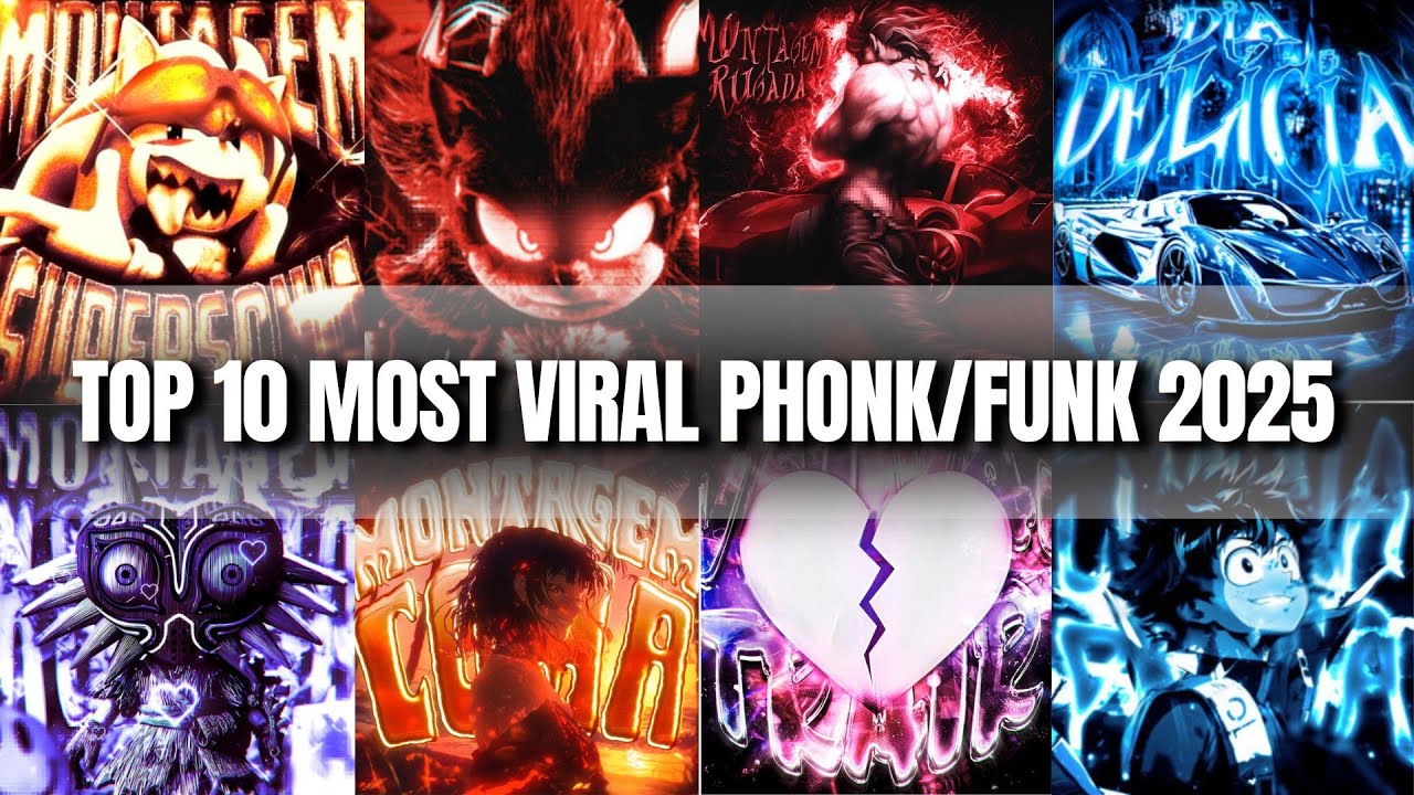 TOP 10 Top 10 Viral Phonk/Funk Tracks of 2025 🎶