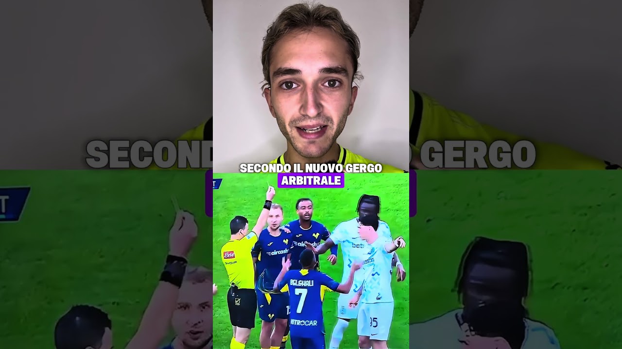 Scandalo a Verona: Inter non espulsa per fallo da ultimo uomo 🟥