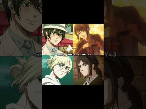 THEM ❤💌 #eren #mikasa #armin #annie #sasha #shorts #porco #aotedit #aot #pyf #edit #animeshorts