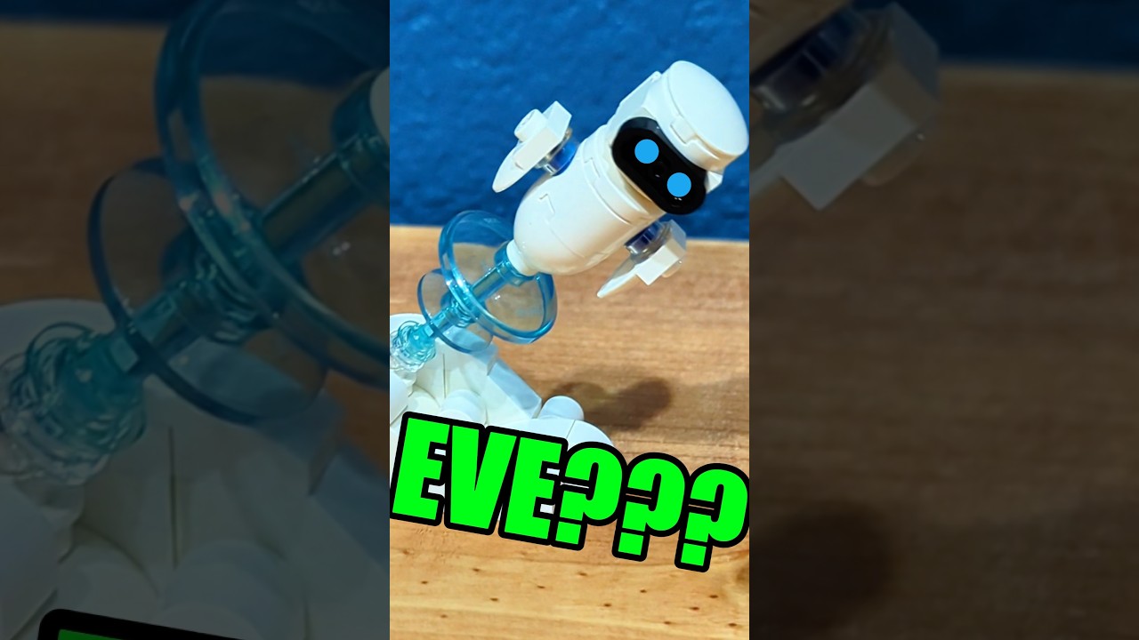 Lego Dioramas of EVE & WALL-E 🤖