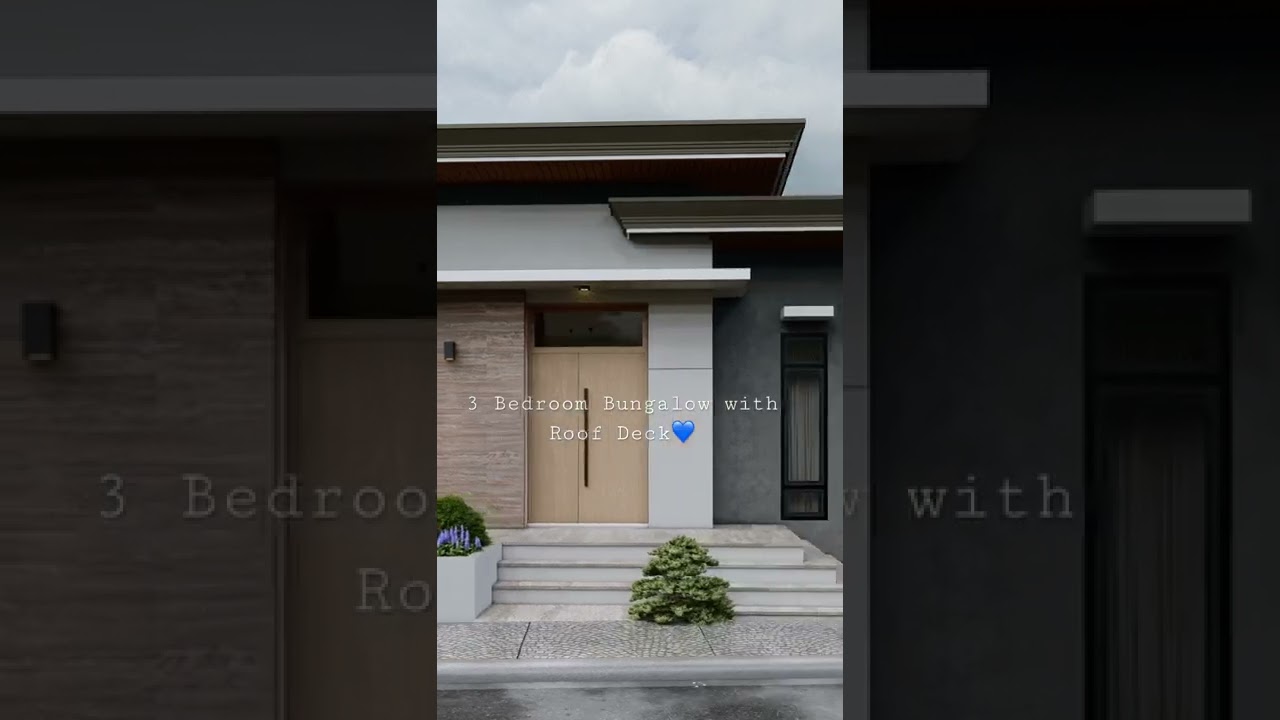 94sqm 3-Bed Bungalow with Roof Deck 💙