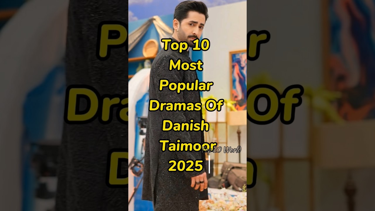 Top 10 Danish Taimoor Dramas of 2025 🎬