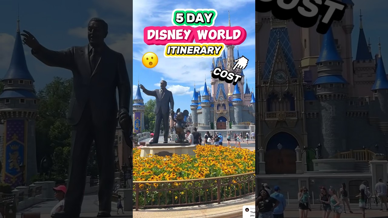 5-Day Disney Vacation Costs & Tips 🏰