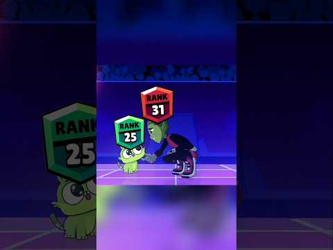 Titans vs Titans Go Rank Up🏆🔥 Brawl Stars X Titans Go #brawlstars #titans #rankup #rank