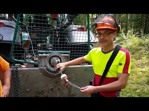 Seilwinde - Automatische Seilabschaltung