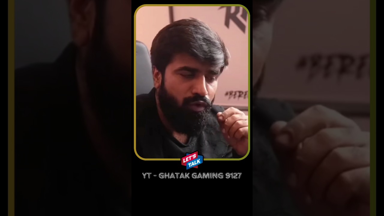 Ghatak Explains His Godlike Leave & Player Relationships 🔥